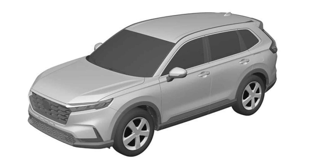 2023 Honda CR-V patent rendering