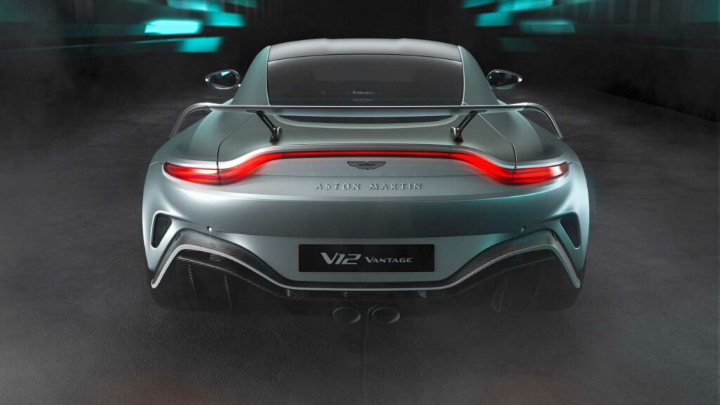 2023 Aston Martin V12 Vantage, exterior, rear