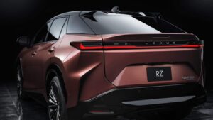 2023 Lexus RZ 450e, exterior, rear,