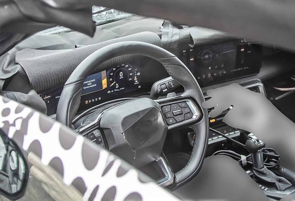 2024 Ford Mustang Interior spied, KGP Photography