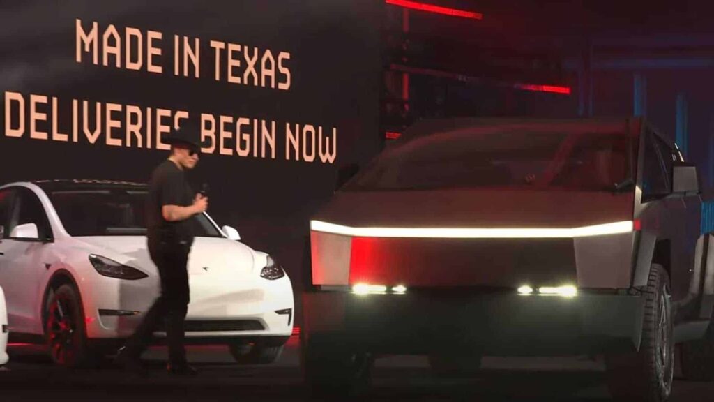 Tesla Gigafactory Austin Event, April 2022, Cybertruck