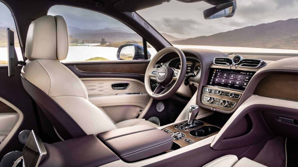 2023 Bentley Bentayga EWB, Extended Wheelbase, interior, dashboard