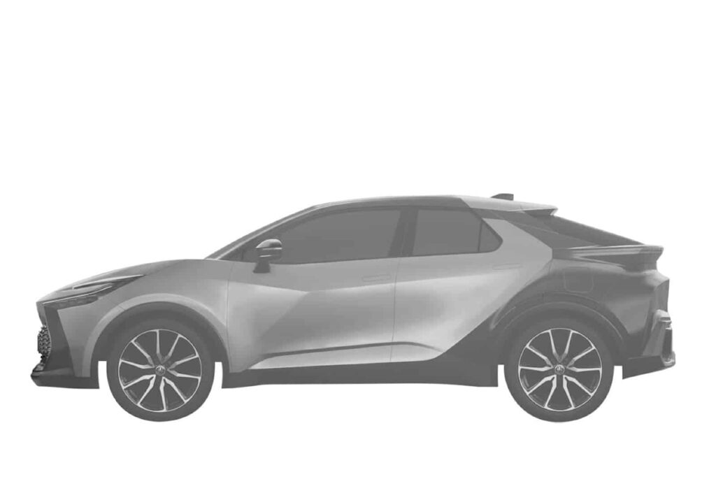 Toyota Australia subcompact SUV patent C-HR