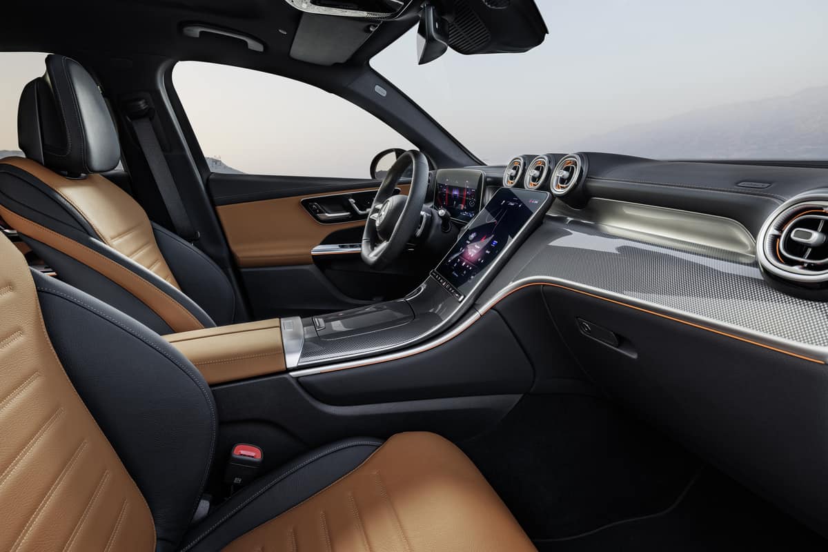 2024 Mercedes-Benz GLC Coupe interior